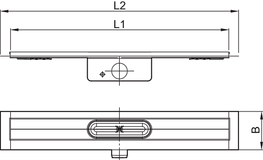 Channel Body Minimum Building Height UFL 53 Mm 238539