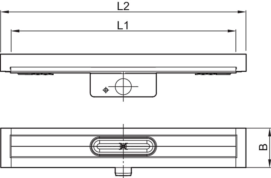 Channel Body Minimum Building Height UFL 53 Mm 238541