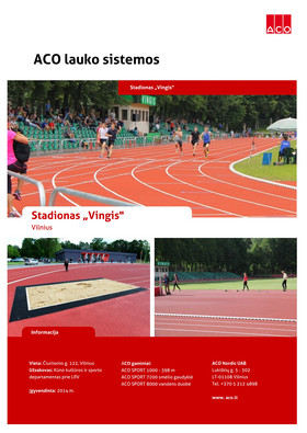 Reference. Vingio Stadionas - Blank